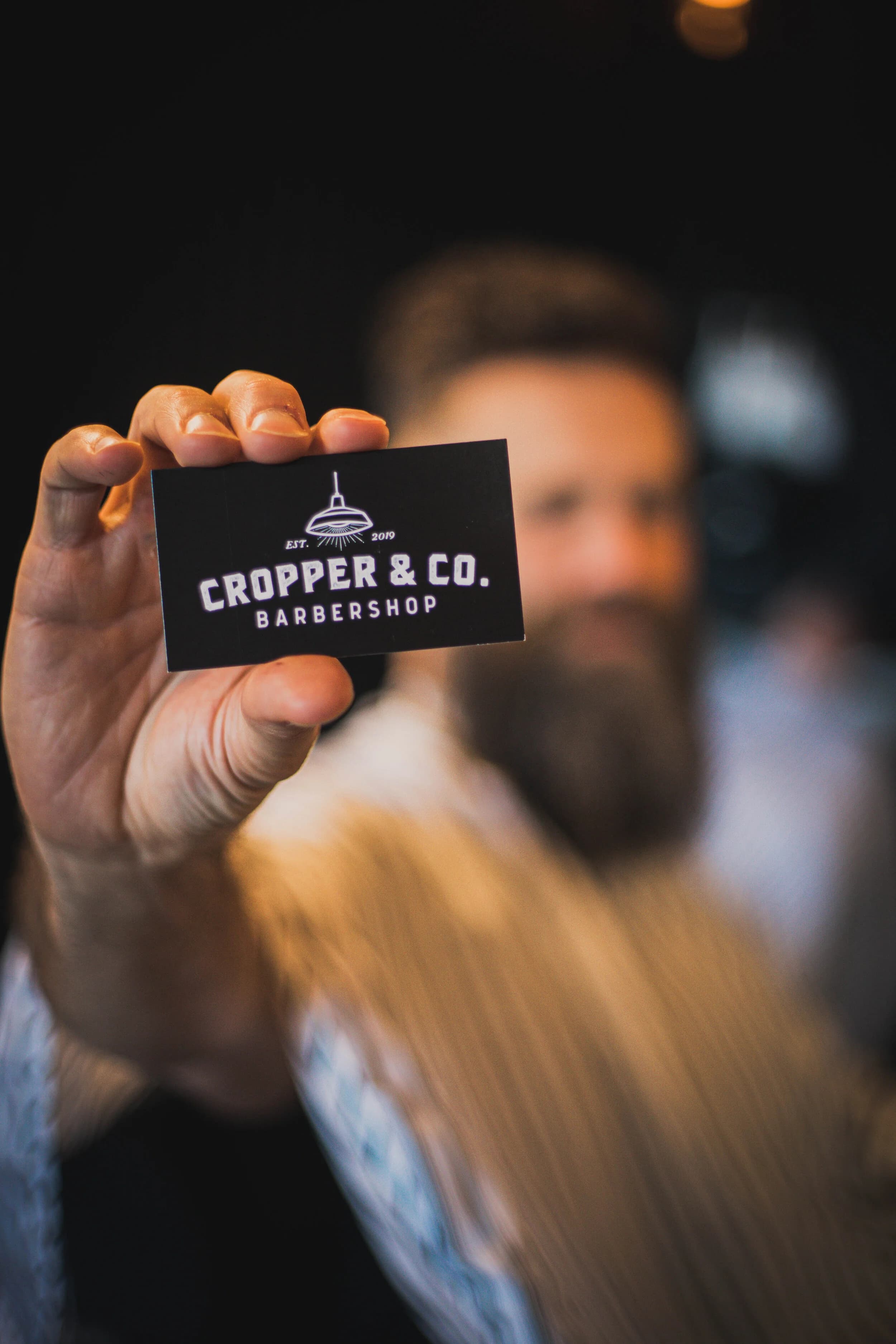 Cropper & Co. Barbershop card